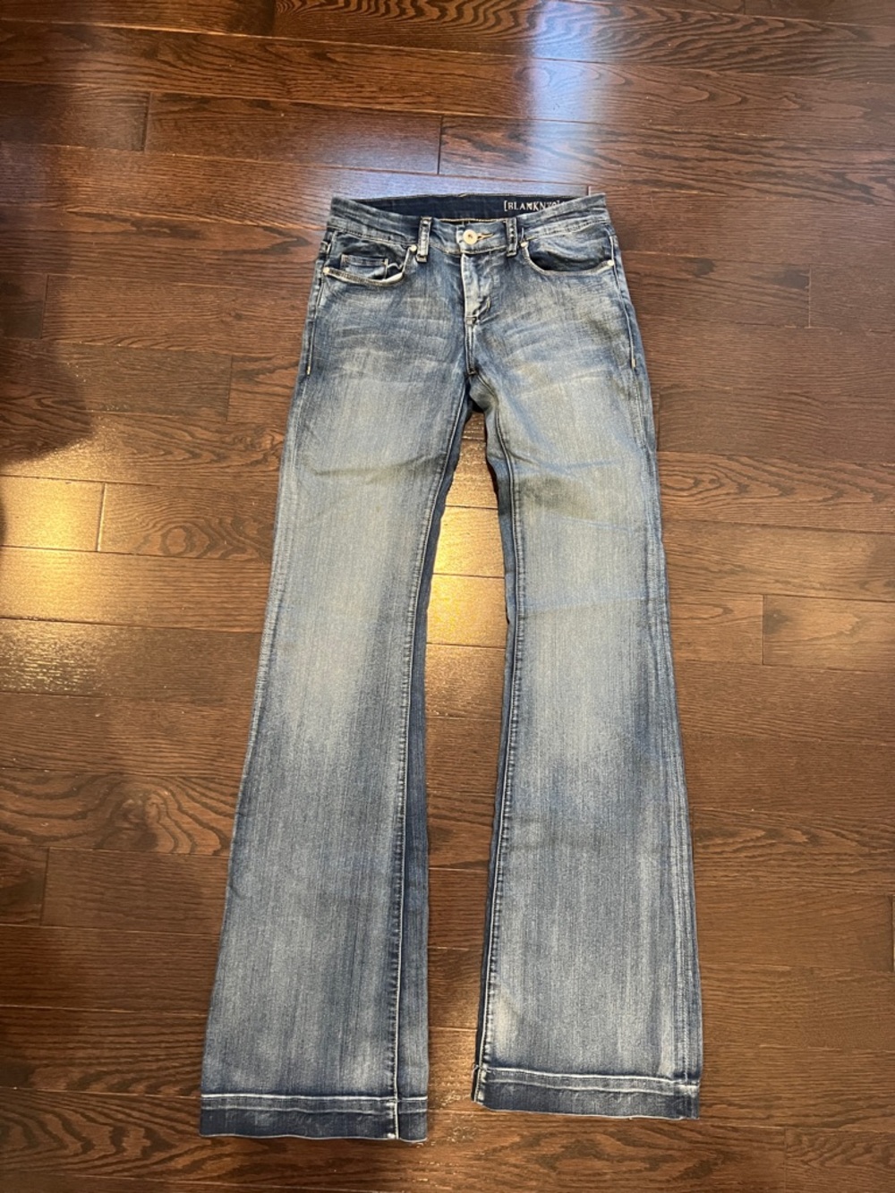 Blanking  NYC Women’s Light Blue Flare Jeans 2% spandex stretchy jeans